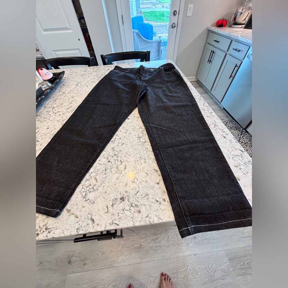 Eileen Fisher Black Jeans 16